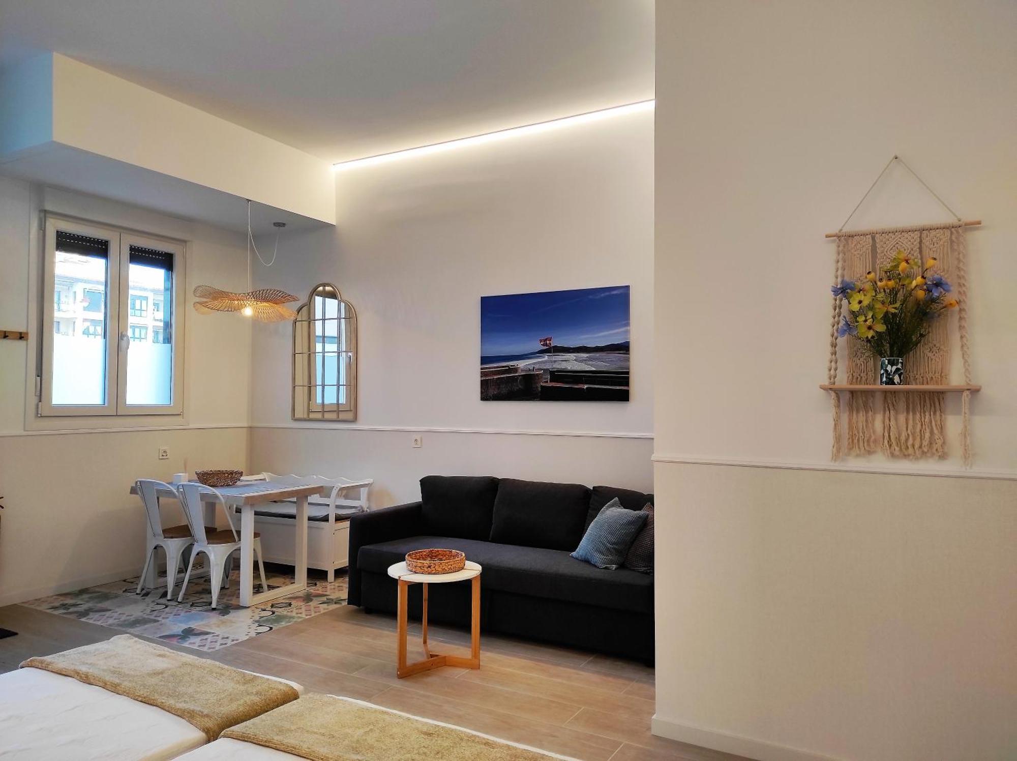 Kaixo Marina Con Parking Gratis Apartment Zarautz Room photo
